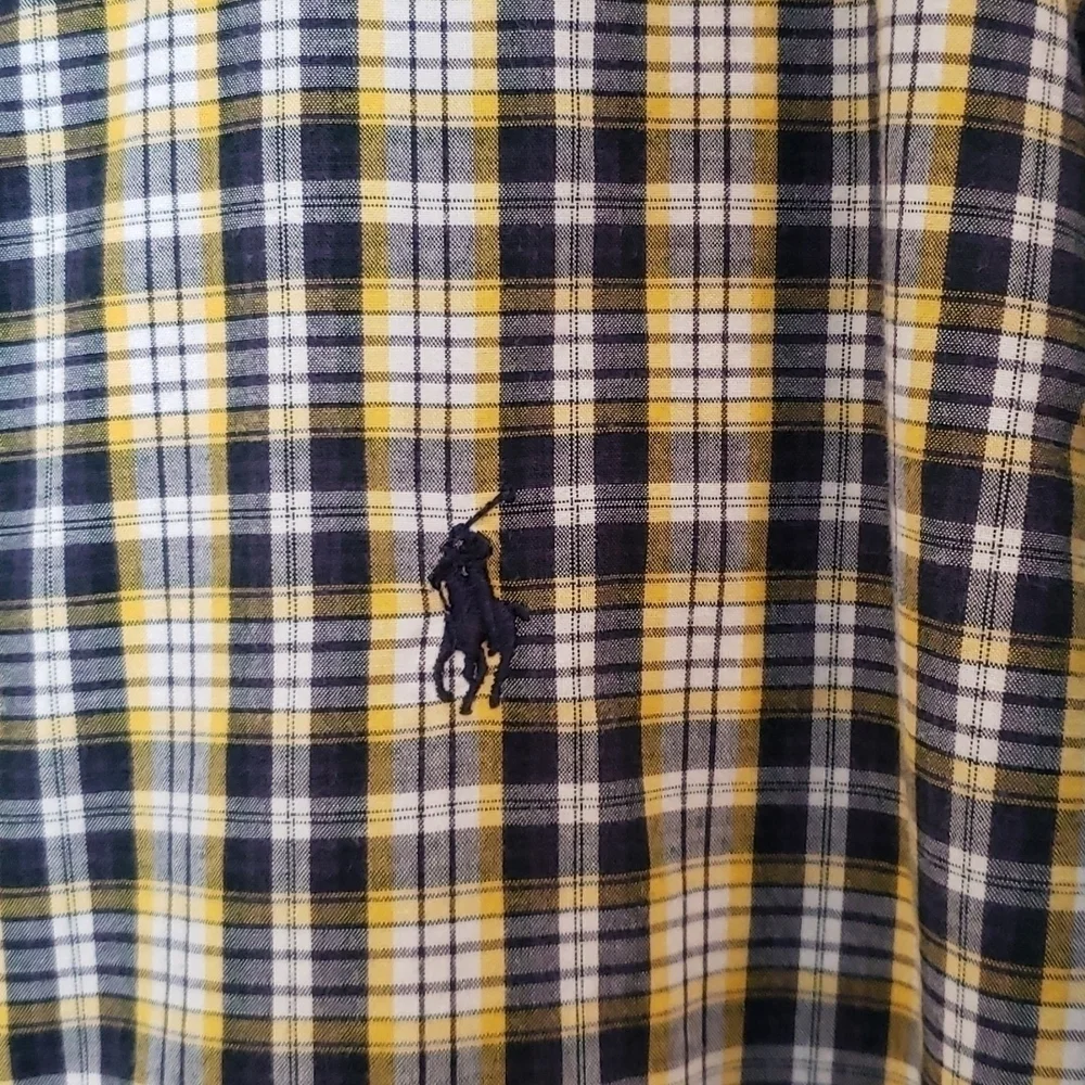 Ralph Lauren Plaid Short Sleeve Shirt Size S